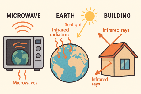 地球と電子レンジと建物の『意外な共通点』